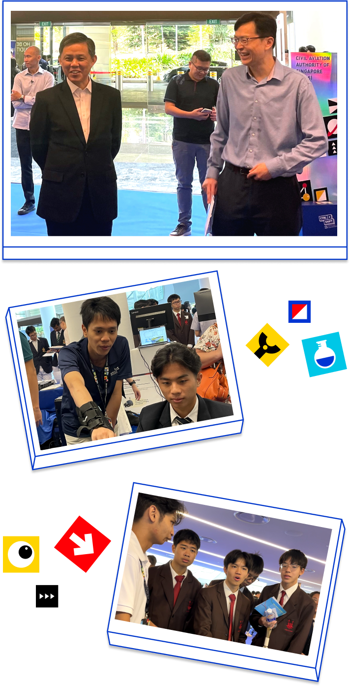 images of participants and organisers during ETPS events